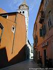 Rue colorée, Zadar vieille ville, Croatie.
