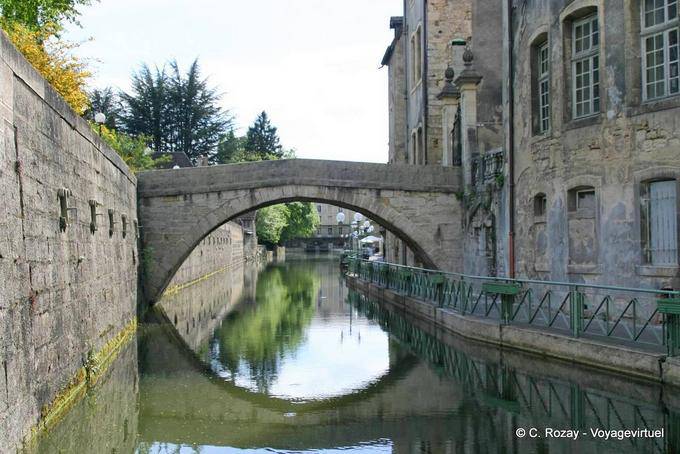 Pont du canal des Tanneurs, Dole - France