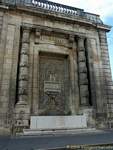 Fontaine Attiret de la porte d'Arans, Dole, France.