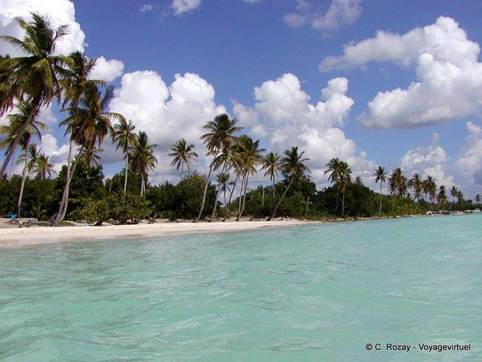 Plage de Bayahibe juste avant le Sunscape Casa del Mar - Rép. Dominicaine