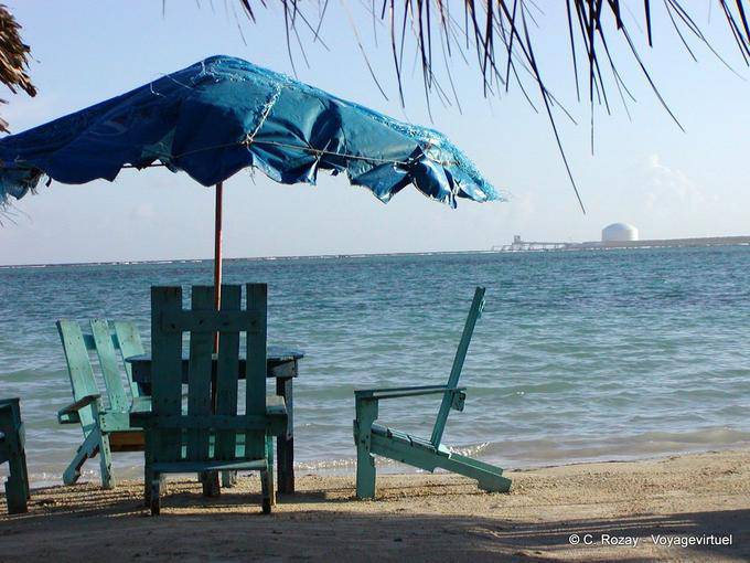 Quiétude face à la Zona Franca Caucedo, Boca Chica on the beach - Rép. Dominicaine