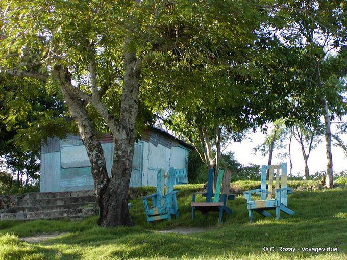 Fauteuils de plage, Boca Chica - Rép. Dominicaine