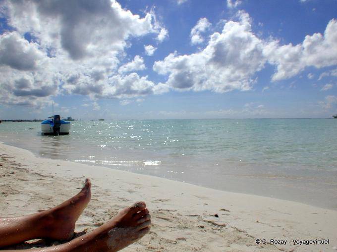 Le pied ! Boca Chica - Rép. Dominicaine