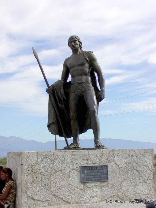 Statue du cacique Tainos Enriquillo - Rép. Dominicaine