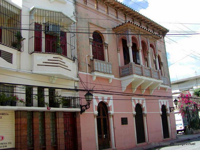 Saint-Domingue, façade mauresque - Rép. Dominicaine