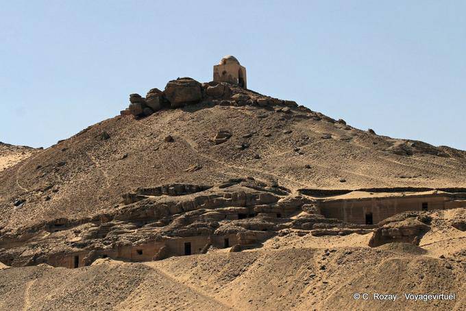 Colline de Qubbet El-Hawa, la maison des vents, Assouan - Égypte