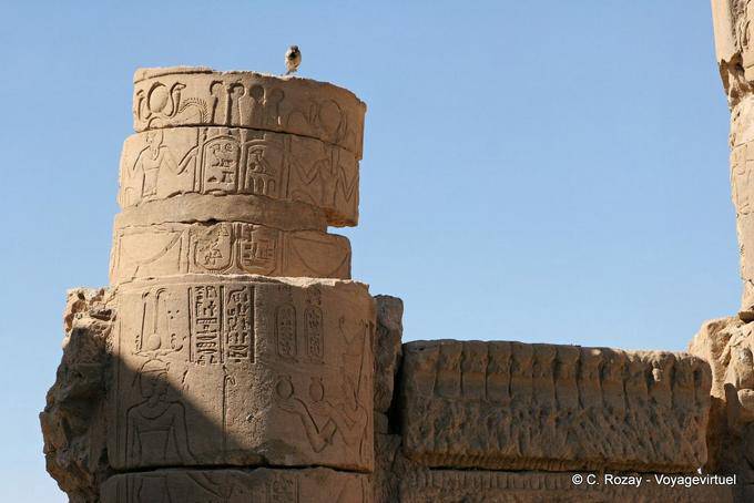 Monument de Nectanebo, Temple de Philae - Égypte