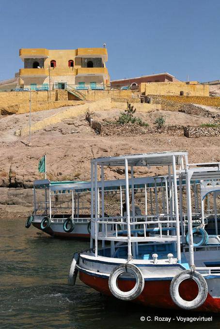 La maison jaune, Sheyakhah Thalethah, Philae - Égypte