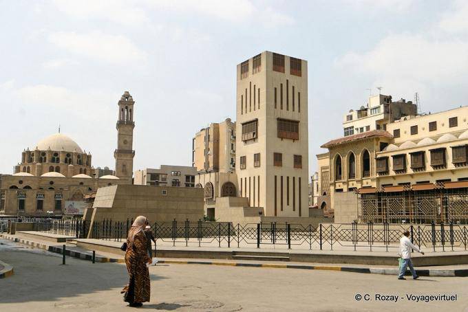 Quartier Khân al-Khalili vers Al Azhar, Le Caire - Égypte
