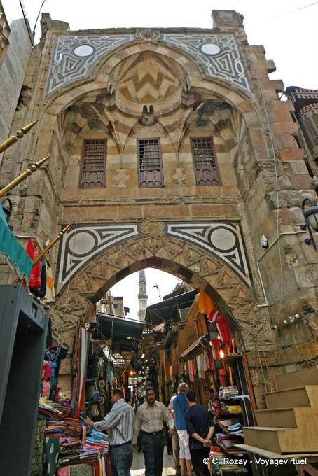 Porte Khân al-Khalili, Le Caire - Égypte