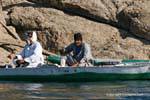 Patients pêcheurs au fil, Assouan, Egypte.