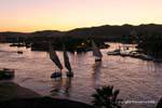 Lumières du soir, Assouan, Egypte.