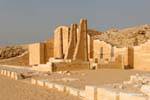 Ruines du Temple T, Saqqarah, Djéser, Egypte.