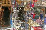Magasin de narguilés dans le bazar touristique, Le Caire, Egypte.