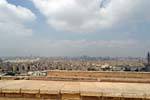 Le Caire, par-dessus le mur de la citadelle, Egypte.
