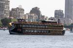 Bateau sur le Nil, Le Caire, Egypte.