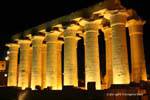 Colonnade érigée à l'époque de Toutankhamon, Louxor, Egypte.