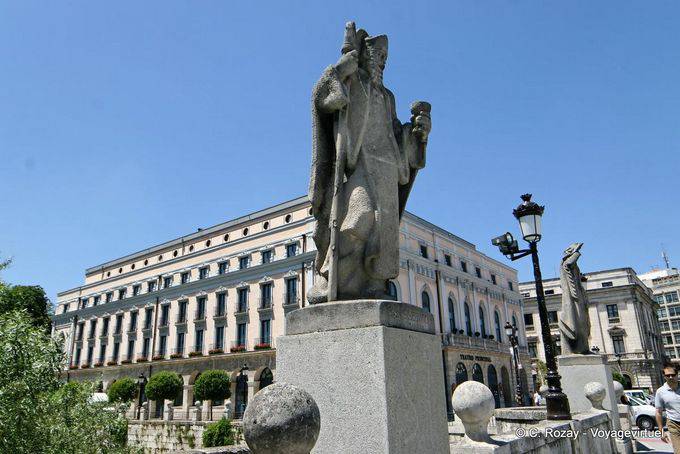 Burgos, Plaza Primo de Rivera - Espagne