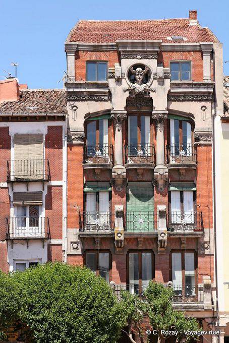 Maison aux colonnes, Burgos - Espagne