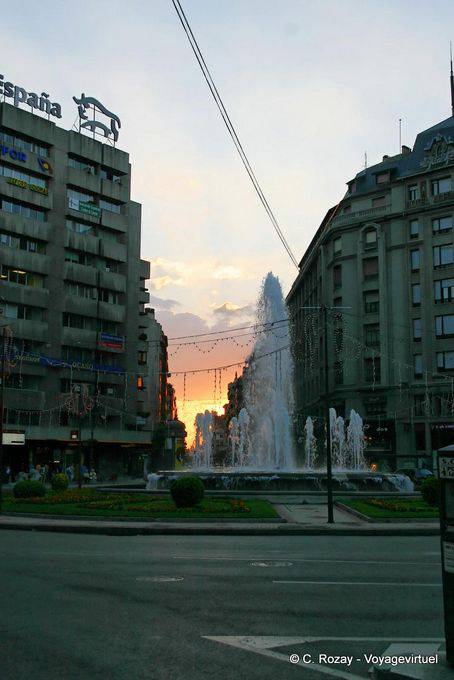 Plaza Santo Domingo, León - Espagne