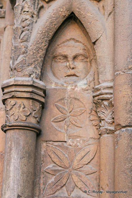 Humour de bâtisseur, cathédrale de León - Espagne
