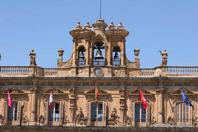 Cloches de la Plaza Mayor, Salamanque - Espagne