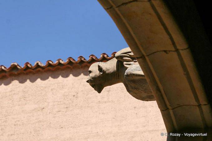 Las Escuelas Menores, gargouille diabolique, Salamanque - Espagne