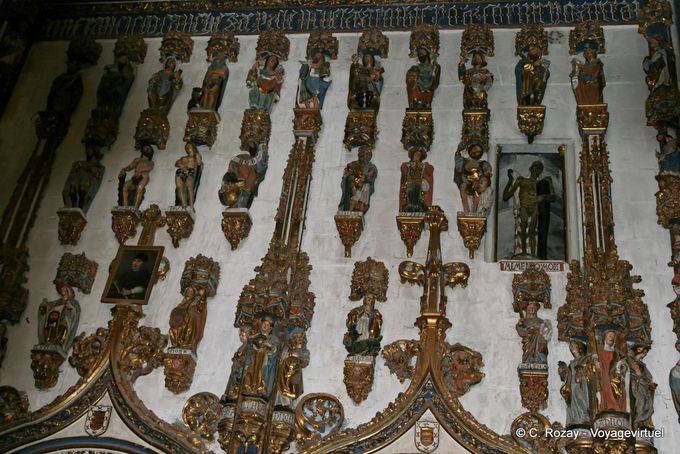 Capilla Dorada o de Todos los Santos, cathédrale de Salamanque - Espagne