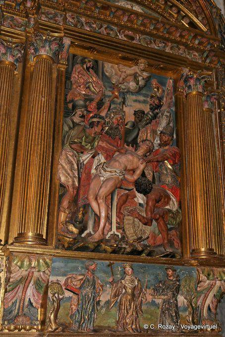 Soulagement du martyr, cathédrale Nueva de la Asunción de la Virgen, Salamanque - Espagne