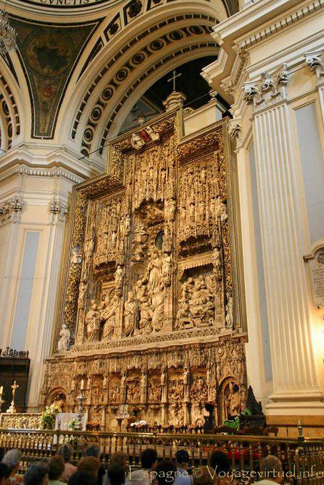 Le Retablo Mayor, Nuestra Senora del Pilar, Saragosse - Espagne