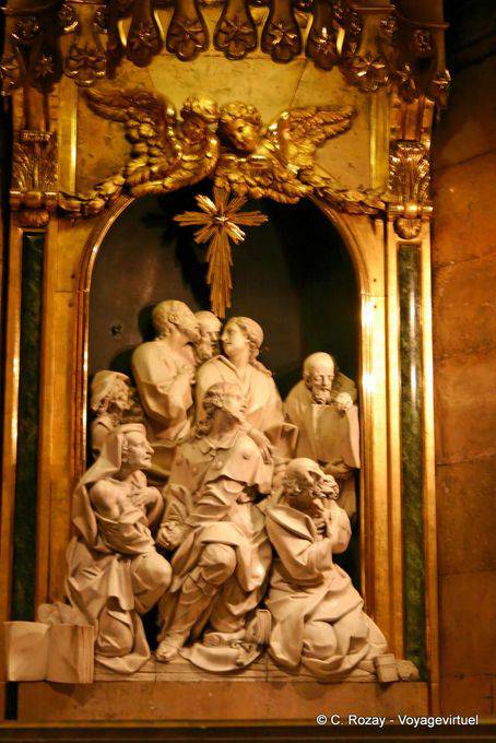 Santiago et ses convertis, Chapelle de la Vierge du Pilar, Saragosse - Espagne