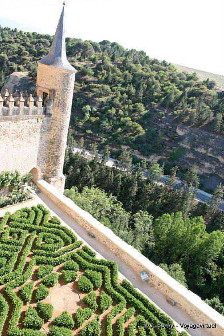 Jardins de l'Alcazar, Ségovie - Espagne