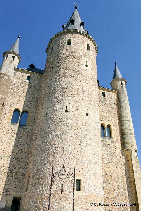 Tour Nord de l'Alcazar de Ségovie - Espagne