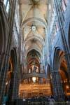Nef centrale de la cathédrale Nueva, Ávila, .