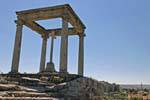 Ávila, Humilladero conocido como Los Cuatro Postes, Espagne.
