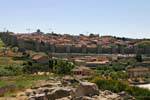 Vue panoramique sur la ville d'Ávila, Espagne.