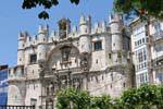 Burgos, Arco Santa Maria, Espagne.