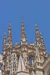 Décor architectural manuèlin, cathédrale Santa Maria Burgos, Espagne.