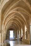 Claustro Alto, un des plus beaux cloître ogival d'Espagne, Burgos, Espagne.