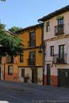 Maison ancienne sur placette, León, Espagne.