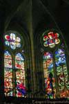 Vitraux de la Girola, cathédrale de León, Espagne.