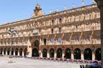 El Ayuntamiento de Salamanca, Plaza Mayor, Espagne.