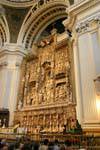 Le Retablo Mayor, Nuestra Senora del Pilar, Saragosse, Espagne.