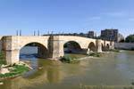 Saragosse, Puente de Piedra, Espagne.