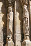 Statues de personnages de l'Ancien Testament, parroquia de San Martín, Ségovie, Espagne.