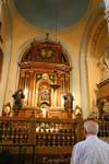 Autel dédié à la Vierge, Basilique Nuestra Señora del Pilar de Saragosse, Espagne.