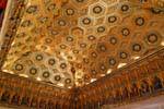 Plafond et frise de la Salle des Rois, Alcazar de Ségovie, Espagne.