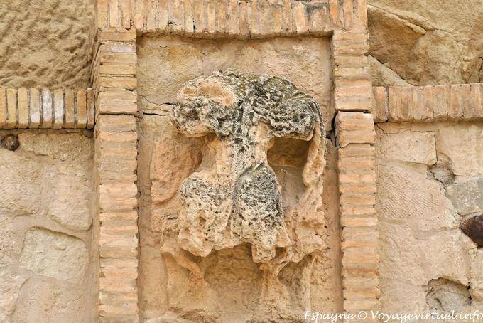 Reste archéologique romain, Castillo Santa Barbara, Alicante - Espagne