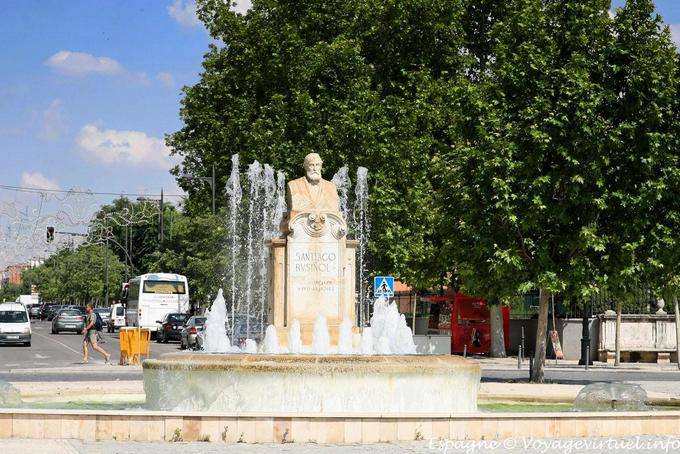 Statue de Santiago Rusinol, Aranjuez - Espagne