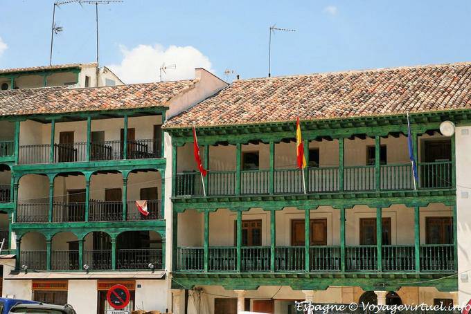 Chinchón, Plaza Mayor - Espagne